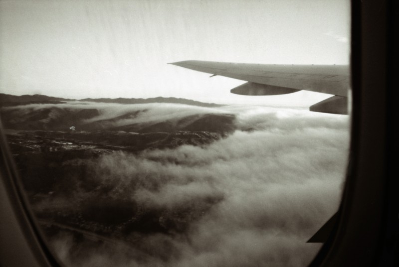 Untitled (flying into SFO), 2011