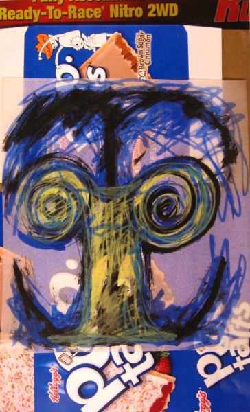 Eruption over Pop Tarts and Nitro_2017_Digitally printed scanned collage_32H x 20W