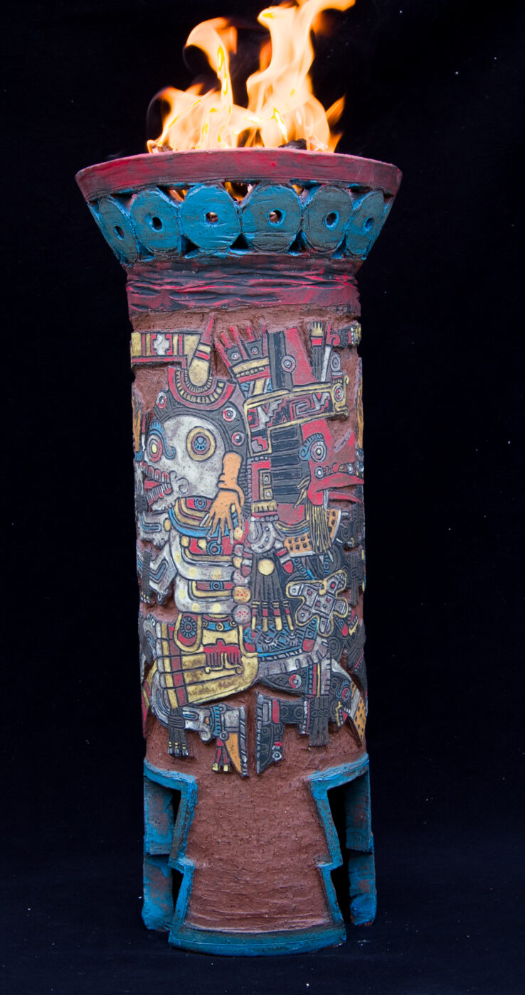 Mictlantecuhtli and Quetzalcoatl